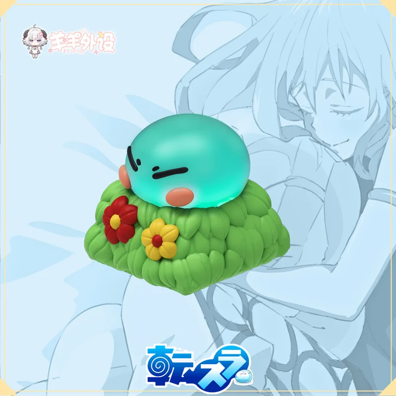Klawisze Slime Przeżywają Reinkarnację Jako Slime Tematyczne Klawisze z Motywem Animacji Kreatywność z Żywicy Klawisze Anime Klawisze 3D do Klawiatury Mechanicznej