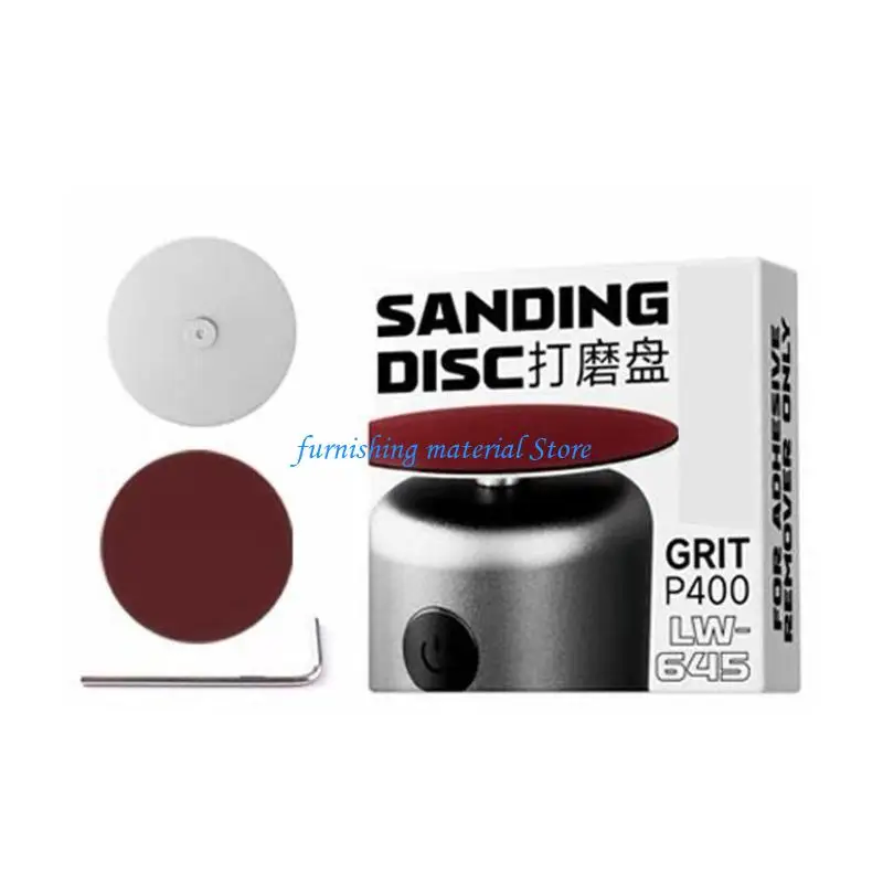 Y5GD NonClogging Adhesive Backed Sanding Pad Adhesive Remover Grinding Discs For Efficient Tool Refurbishment And Cleaning