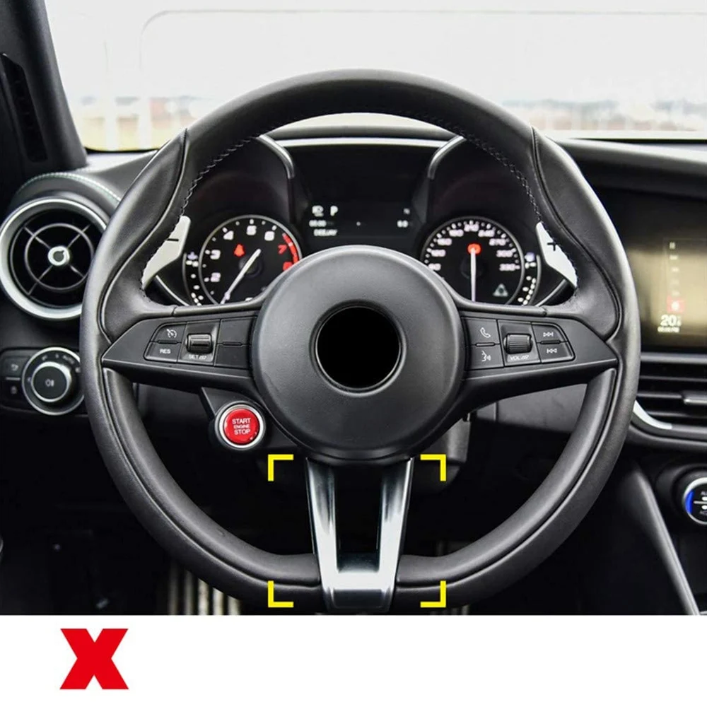 غطاء من ألياف الكربون الحقيقي ، زخارف زخرفية لعجلة ألروميو ستيلفيو-fa-Giulia-1.2