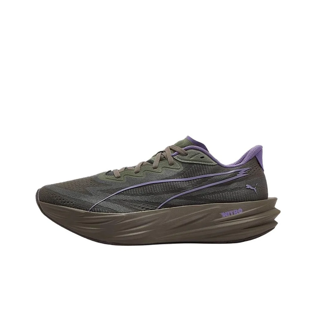 PUMA Deviate Pure NITRO Running Shoes Unisex Low Top Umber 313904-22