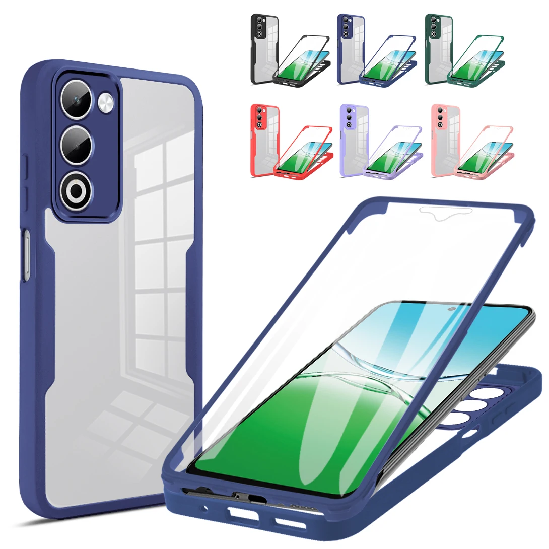 Matte Anti Glare Screen - Transparente 360° Vollschutz-Hülle für OPPO A6