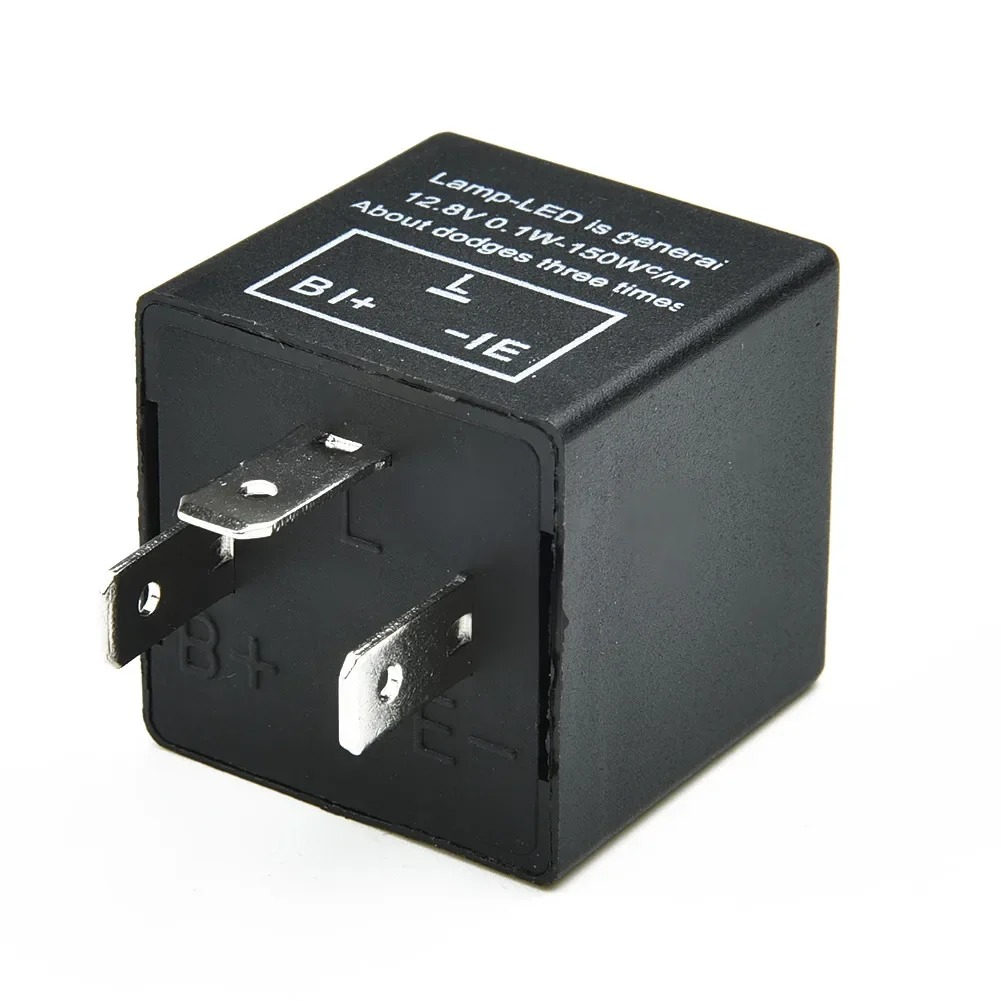 High Quality Flasher Relay Relay Part 12V 3 Pin 3-Pin Pratical Accessory Assembly Vehicles Nice Adjustable Cars