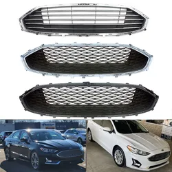 Car Front Racing Facelift Bumper Grill Upper Grilles Fit For Ford Fusion Mondeo 2019 2020 2021