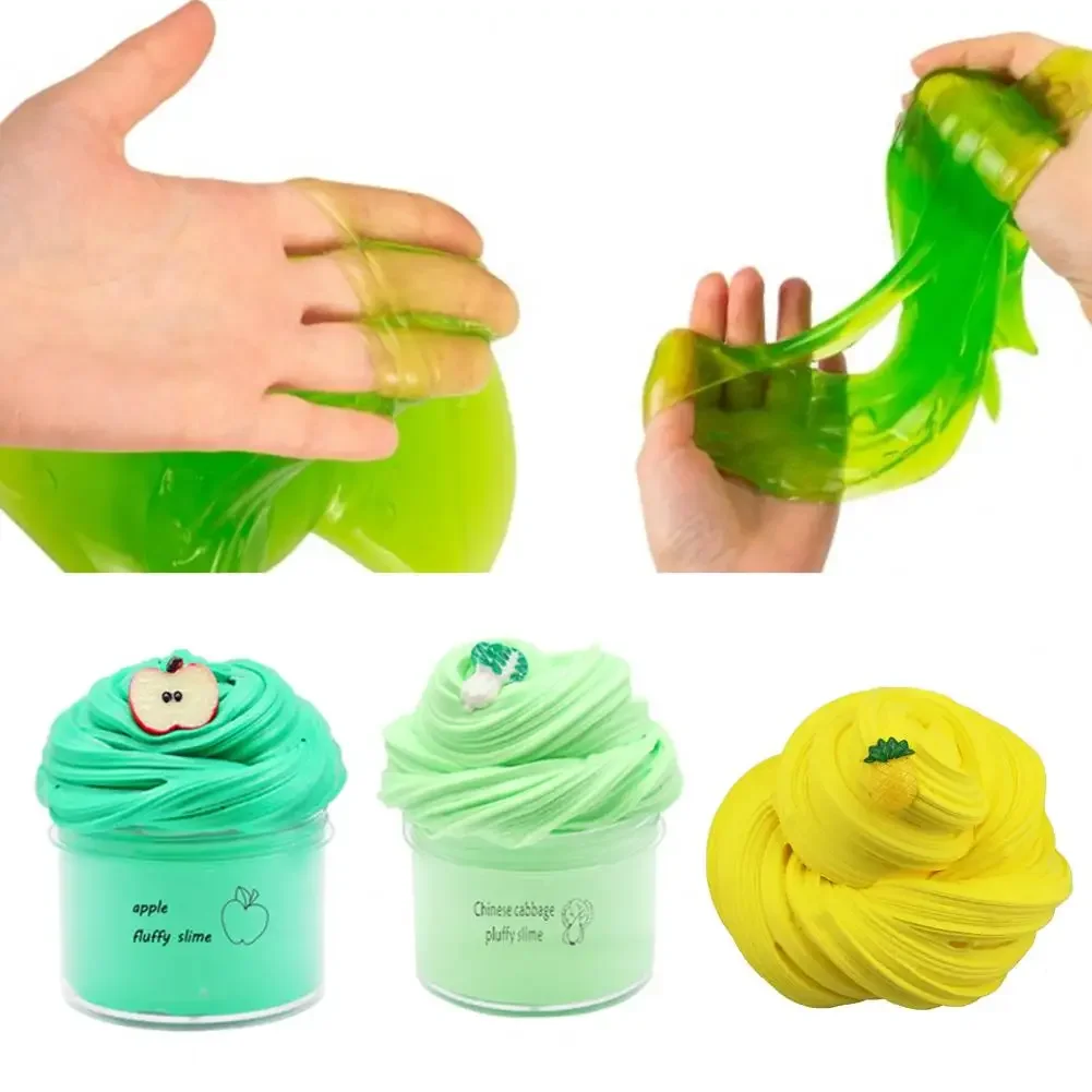 Jouet slime moelleux anti-déchirure pour enfants, poupée nuage extensible, jouet de boue pour se détendre, cadeau d'anniversaire pour enfants, 70ml