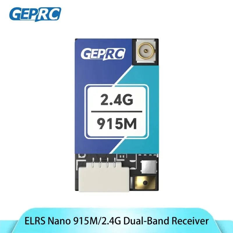 

GEPRC ELRS Nano Dual-Band Receiver 915M/2.4G Built-in WiFi ESP32-C3 LR1121 Chip DIY FPV Quadcopter Longrange Drone Parts