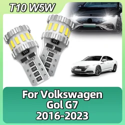 T10 W5W 194 501 Led Canbus nessun errore segnale laterale luci di parcheggio per auto luci di ingombro per VW Gol G7 2016 2017 2018 2019 2020-2023