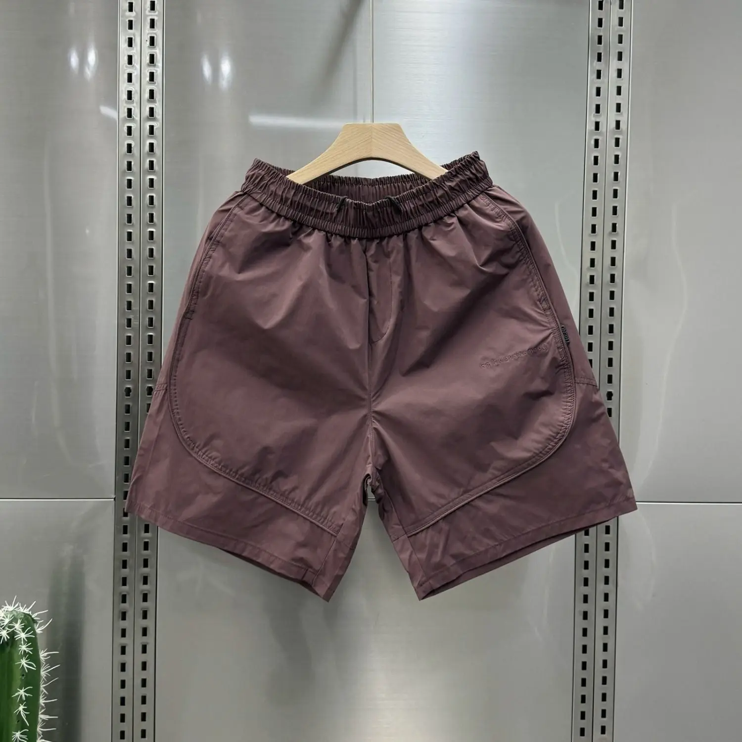 

American Style Sporty Casual Shorts Men's Summer Thin Quick Dry Five-Quarter Pants Fashion Splice Outdoor Wear Beach Leisure ...