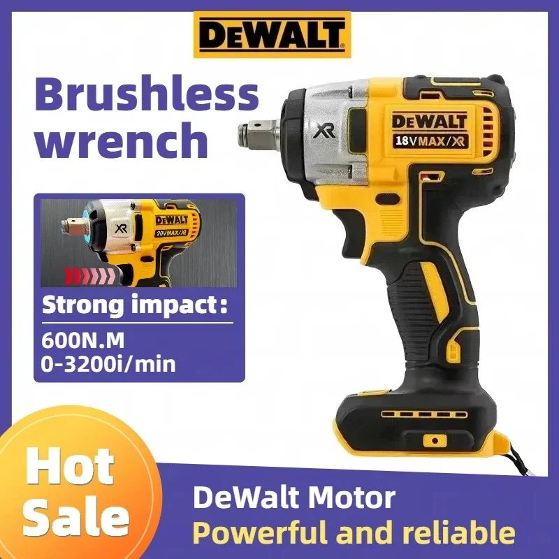 

Бесщеточный ударный гайковерт Dewalt DCF880 с высоким крутящим моментом, беспроводной, 3300 об/мин, электрический гайковерт для ремонта шин, аккумуляторный электроинструмент