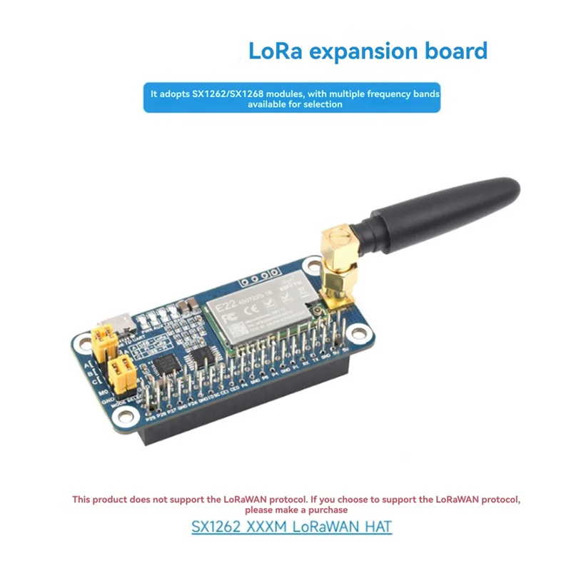 

Superb For Raspberry Pi Lora HAT Lora Wireless Communication Module For Iot Projects