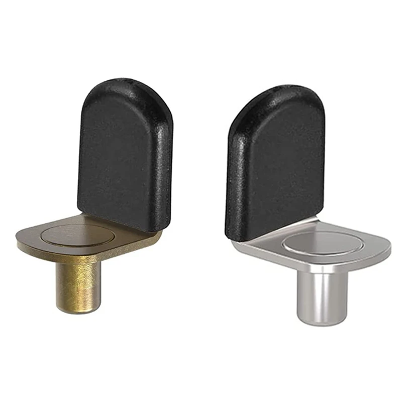 【Populer】Pin Rak, Penyangga Kaca Lemari Kabinet Furnitur Rak Buku Rak Braket Bergaya Pasak 30 Pak