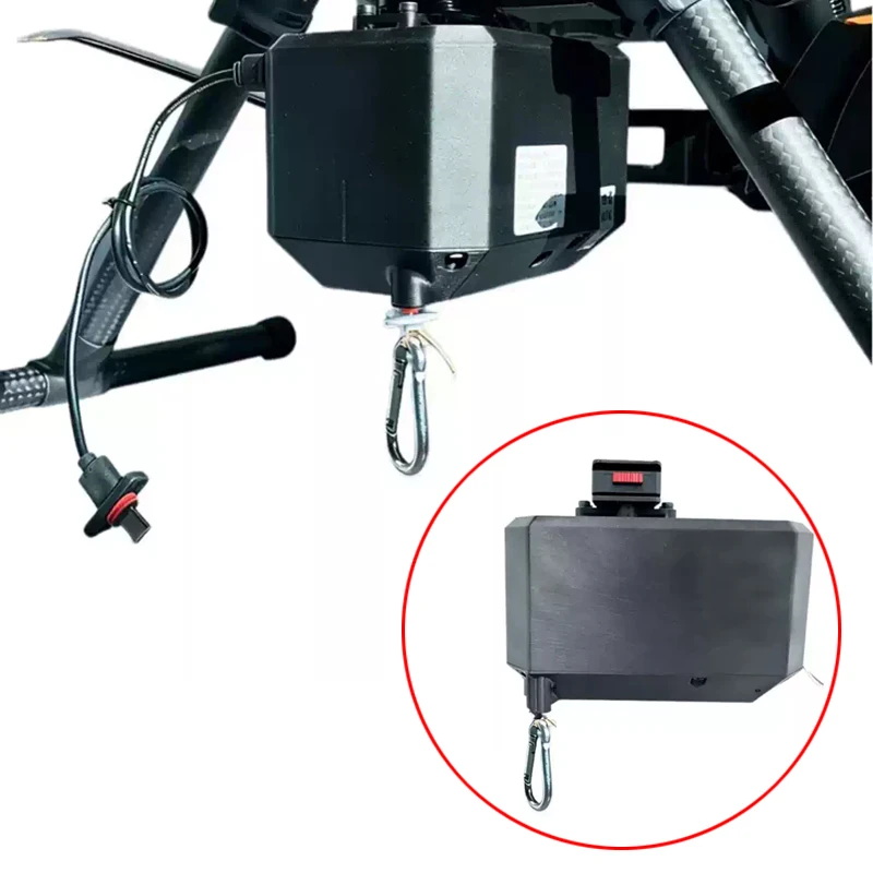 

Лебедка-капстан для дрона-опрыскивателя RC, 12В, 5А, с управлением ШИМ, устройство для сброса провода с металлическим крюком