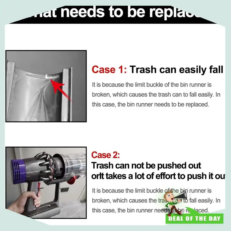 24-Hour Delivery Cyclone Baffle Bin Runner Replacement Parts Accessories Vacuum Cleaner Dust Bucket Baffle Cover