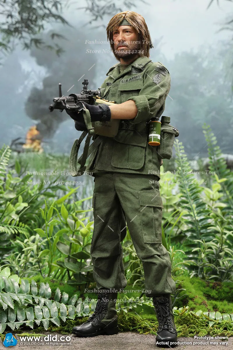 DID V80184 1/6 Men Soldier Vietnam War U.S. Army Colonel James Full Set 12Inch Action Figure Model Toys Collection Toys view 2