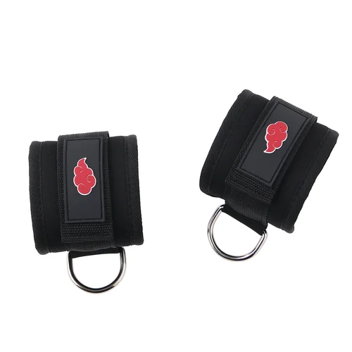 Imagen 2 del producto Correas de tobillo de anime para máquinas de cables, paquete de 2 cómodos puños de muñeca acolchados ajustables