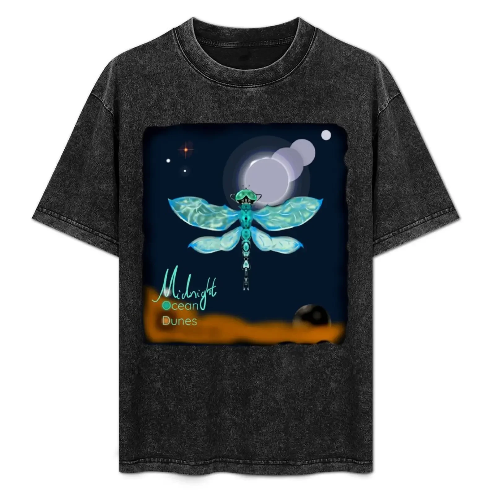 

Dragonfly Astral Desert (Midnight Ocean Dunes) ... T-Shirt blue lock Blouse croswit shirt man mens t shirts pack