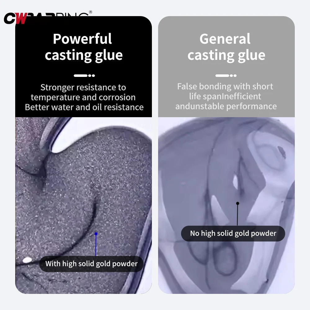 

Клей-паста для ремонта металла, высокотемпературный 2 в 1, промышленный клей AB, высокопрочный клей-герметик, прочное литье, сварка