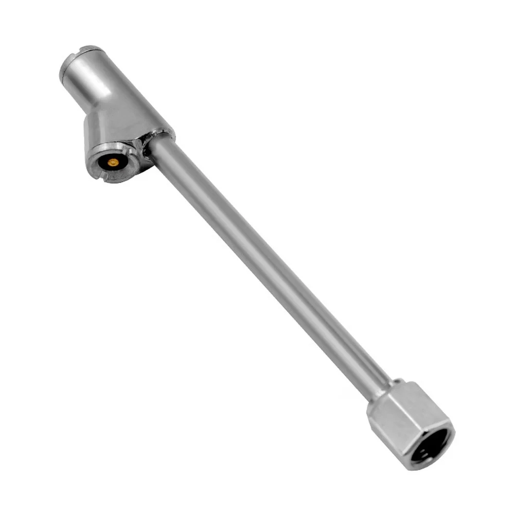 

Удлинитель для ниппеля автомобильной шины с двойным насосом-насадкой для велосипедов, мотоциклов и малогабаритных транспортных средств с насадкой из цинкового сплава