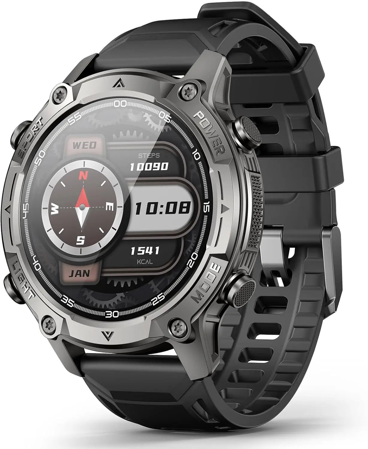 

2026 AI Smart Watch with GPS & Offline Maps, 5ATM Waterproof, AMOLED Display, 21-Day Battery, 178 Sports Modes