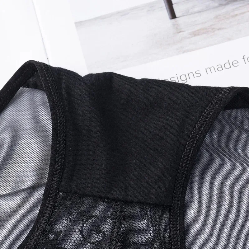 مثير سراويل داخلية نسائية من الدانتيل النساء شير القوس و قطع التدريجي تصميم منخفضة الارتفاع مثلث الملابس الداخلية مغر شبكة الملابس الداخلية ل سراويل محبوكة #6