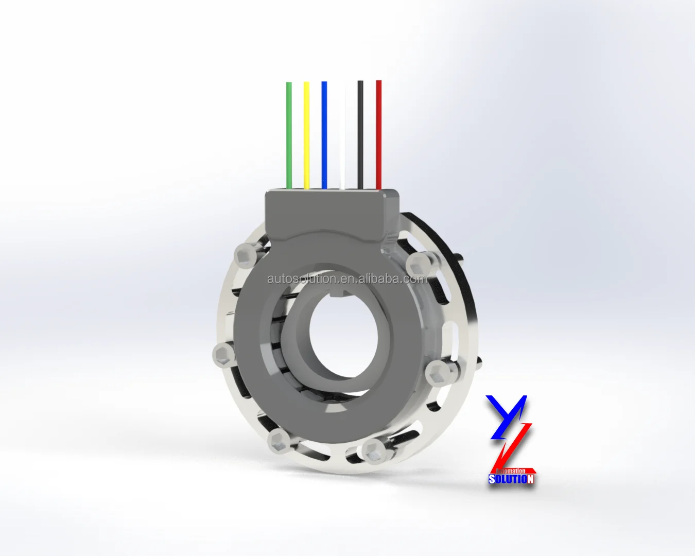 2026/ Encodeur Magnétique Passif de Précision 4096, Diamètre 74mm, Résolveur VR, Mesure Direction, Vitesse, Position, Angle, Produit Enco