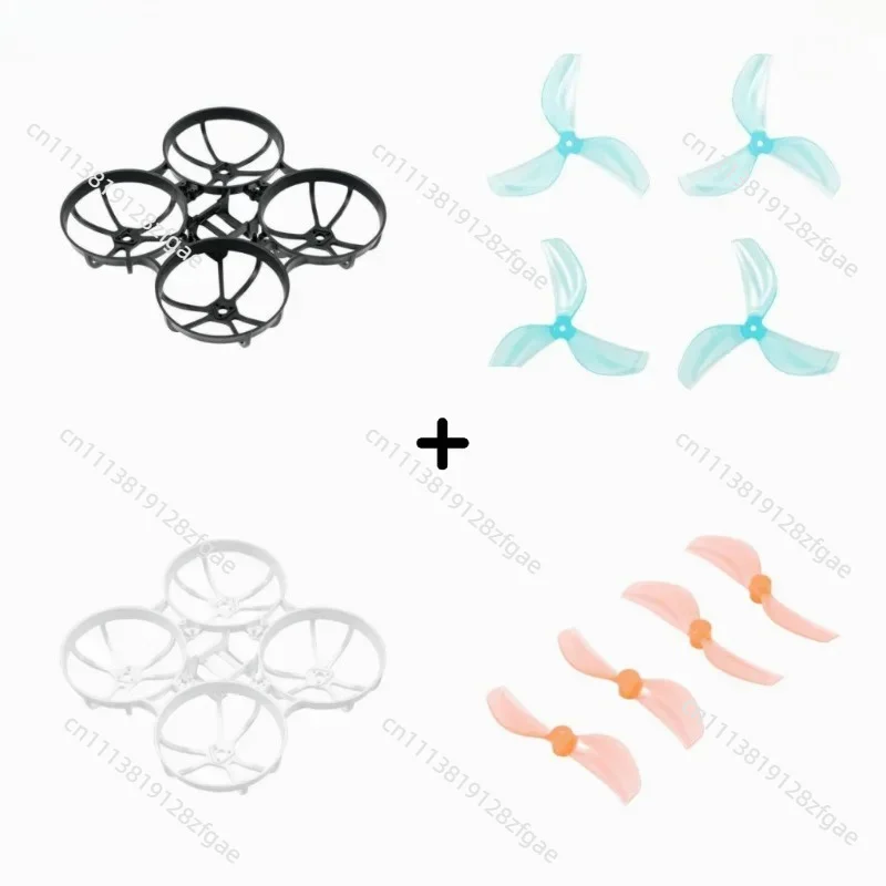 Meteor75 Pro Brushless Whoop Frame and Gemfan 45mm 2-Blade&3-Blade Propellers Complete Set