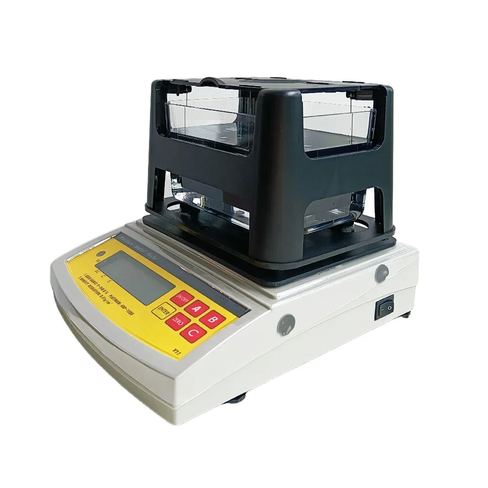 Digital Gold and Silver Purity Tester Precious Metal Density Meter 300k 600k 900k 1200k 2000k Gold Karat Analyzer