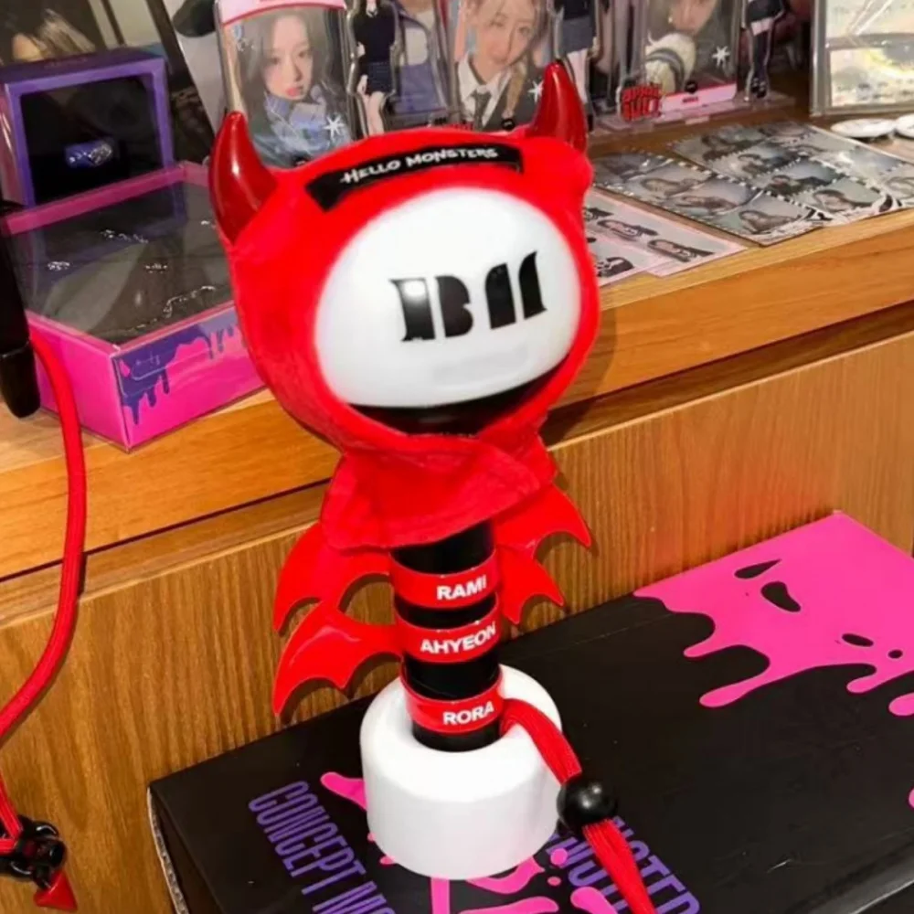Kpop Babymonster красный цвет Lightstick абажур поддержка лампы защитный чехол RAMI AHYEON RORA ASA RUKA CHIQUITA подарок для фанатов