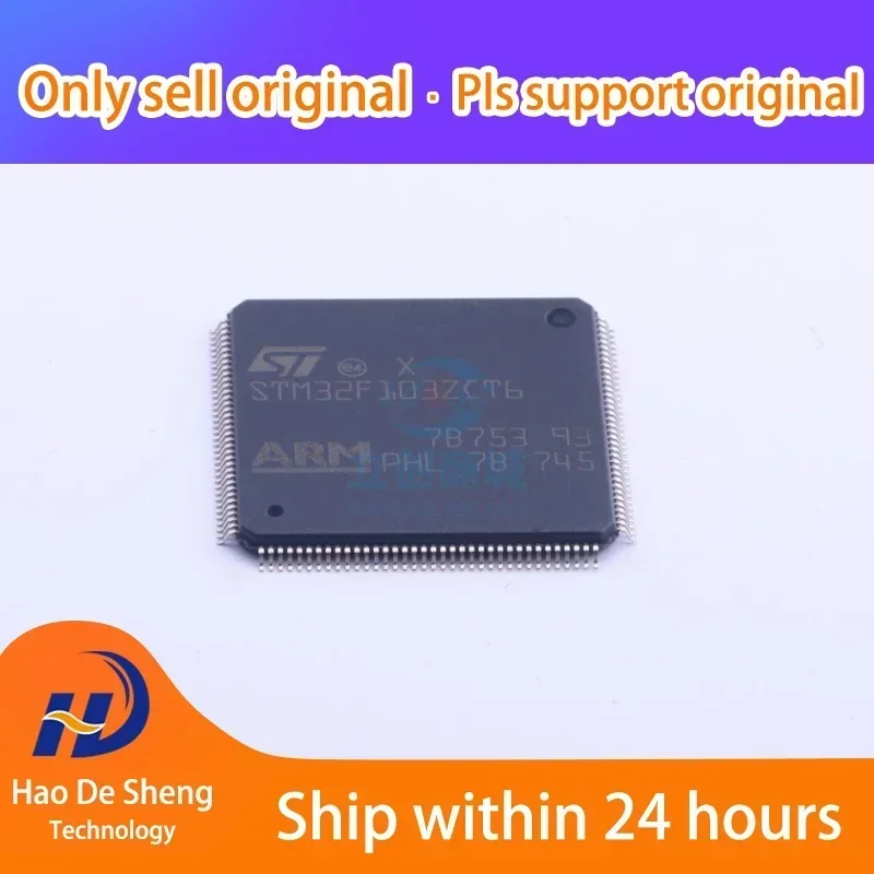 

10 шт./лот STM32F103ZCT6 STM32F103 ZCT6 LQFP-144 новый оригинальный на складе, поставки электронных компонентов