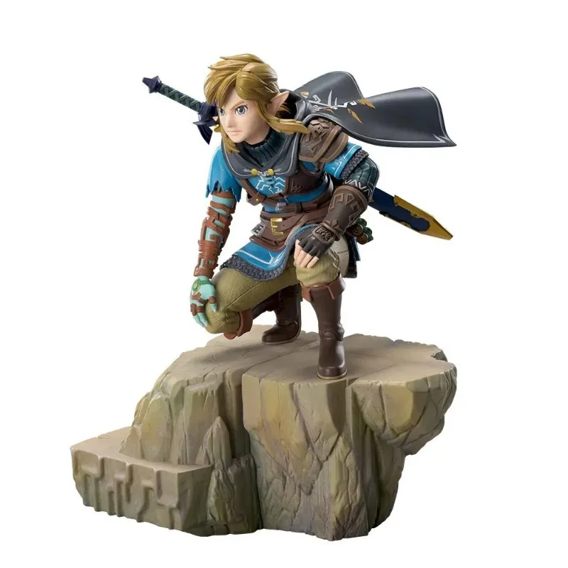 Original Sega The Legend of Zelda Tears of the Kingdom FIGURIZMα Link Figure Anime  Action Model Collectible Toys Gift For Boy