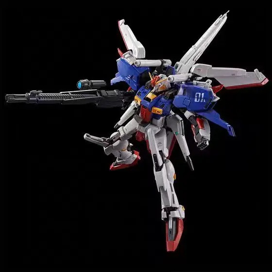 Original Bandai Ex-S Gundam S Gundam Task Force Alpha MG PVC 22cm Anime Character Collectible Display Toy Desktop Decoration