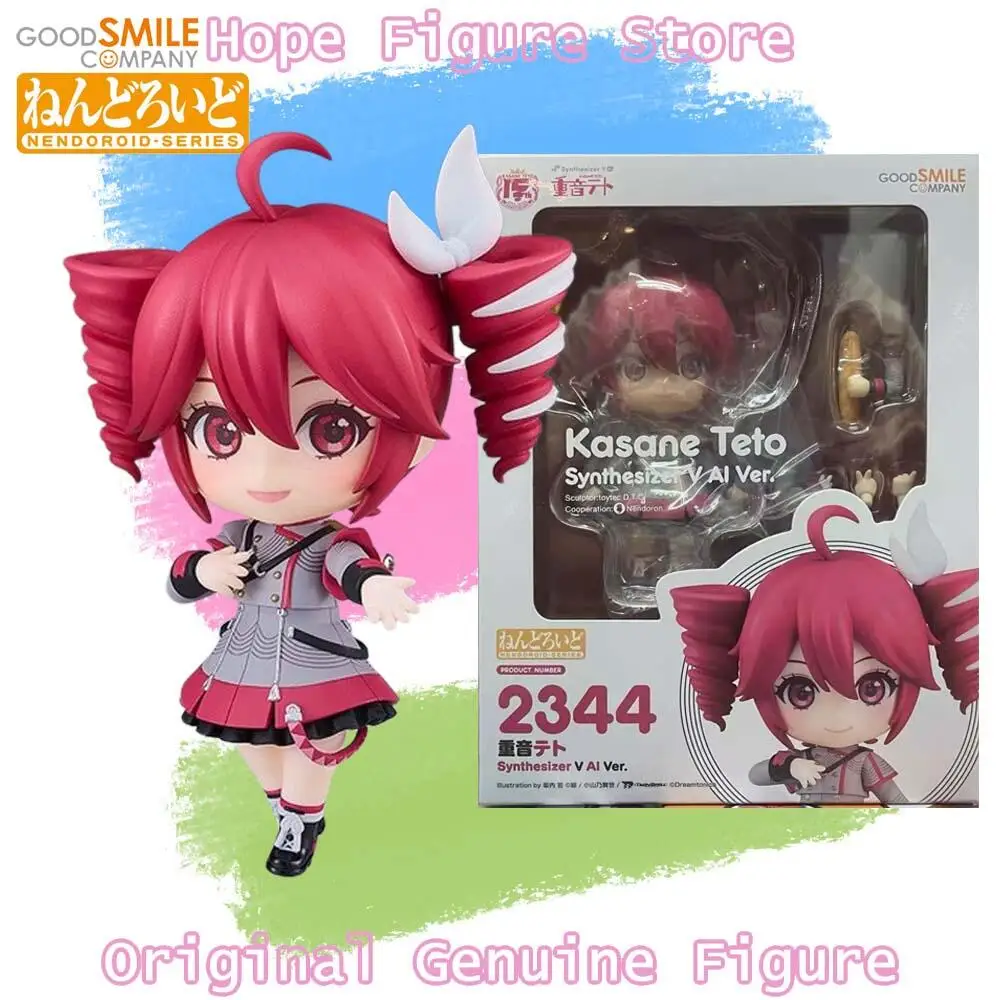 

In Stock Genuine Good Smile Nendoroid Vocaloid synthesizer V AI Kasane Teto Figure Anime Action Model Toy