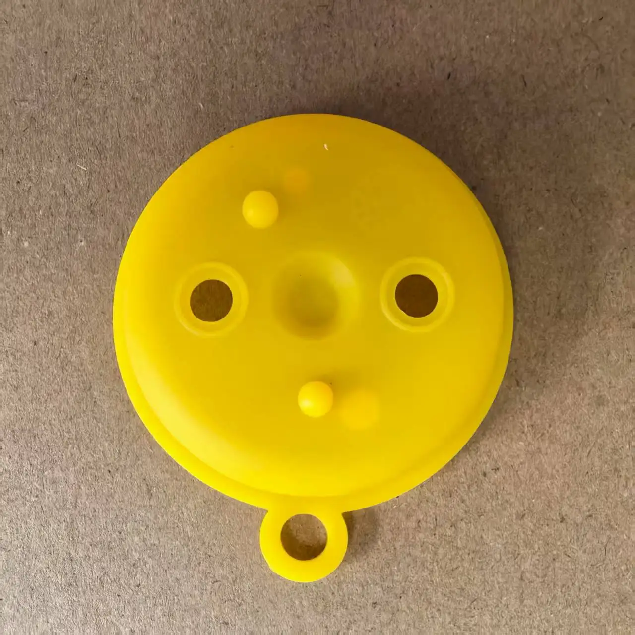 5 PCS OD 50mm Yellow silicone water heater diaphragm with parallel holes For Bosch Water Heater Type  A
