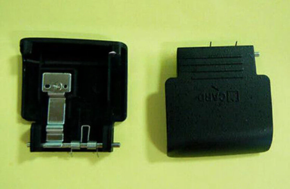 غطاء فتحة لبطاقة الذاكرة SD ، باب غطاء مع أجزاء زنبركية معدنية لـ nidon D3100 SLR ، جديد