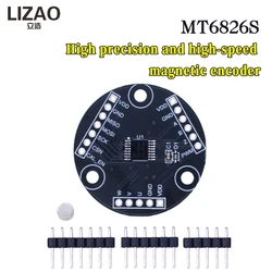 MT6826S high-precision high-speed magnetic encoder magnetic induction angle measurement sensor module ABZ UVW