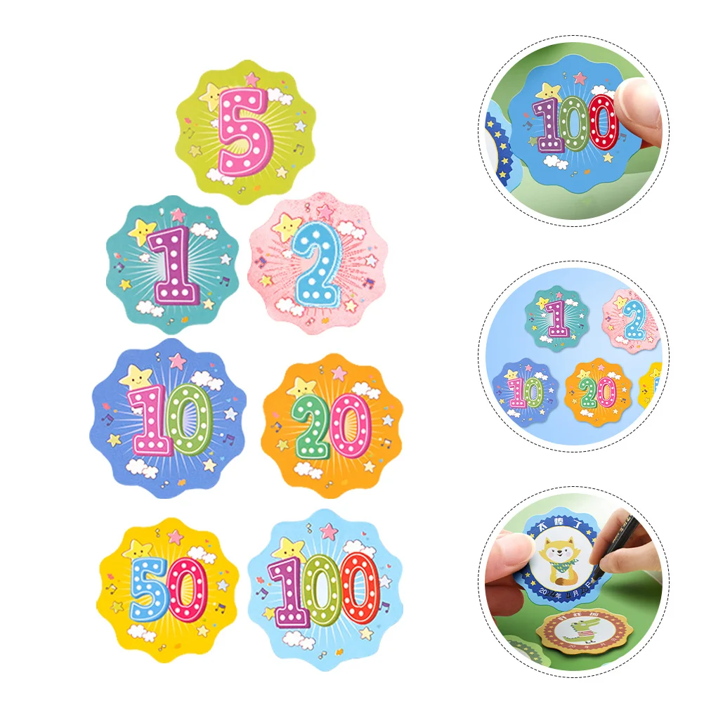 

700Pcs Reward Punch Cards Motivation Incentive System for Classroom Home Behavior Reward Charts Punch Cards