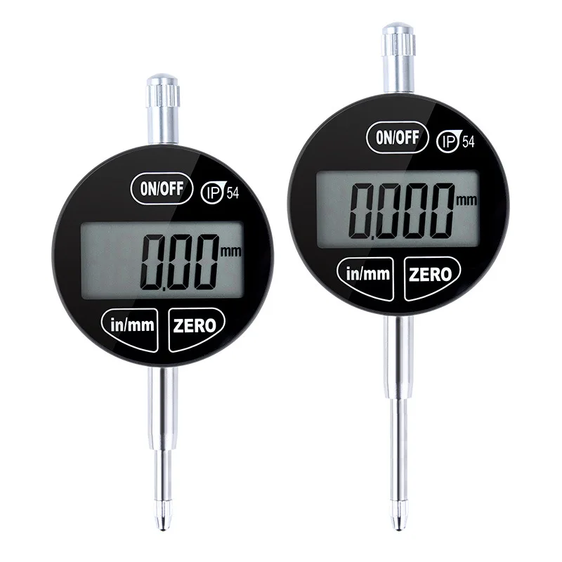 

Digital Dial Indicator 0-12.7mm 0-25.4mm High Precision IP54 Oil & Water Splash Proof Industrial Measuring Tool