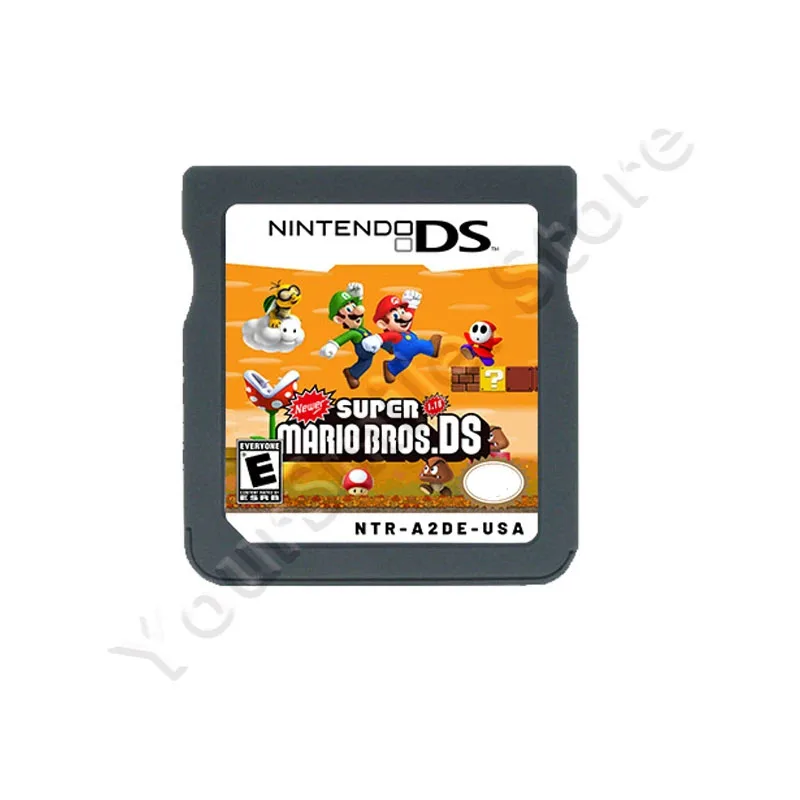 Newer Super Mario Brothers NDS Game Card Cartridge American Version in English