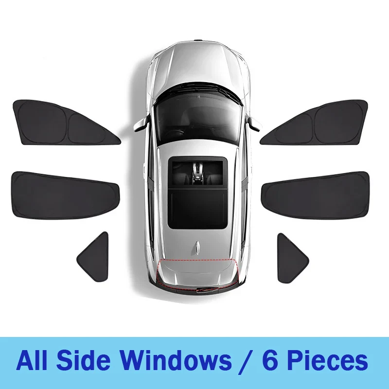 For Leapmotor C10 2024 2025 2026 Car Sunshade Curtains Cover Windshield Anti-UV Tool Visors Privacy Shield Part Auto Accessories image 3
