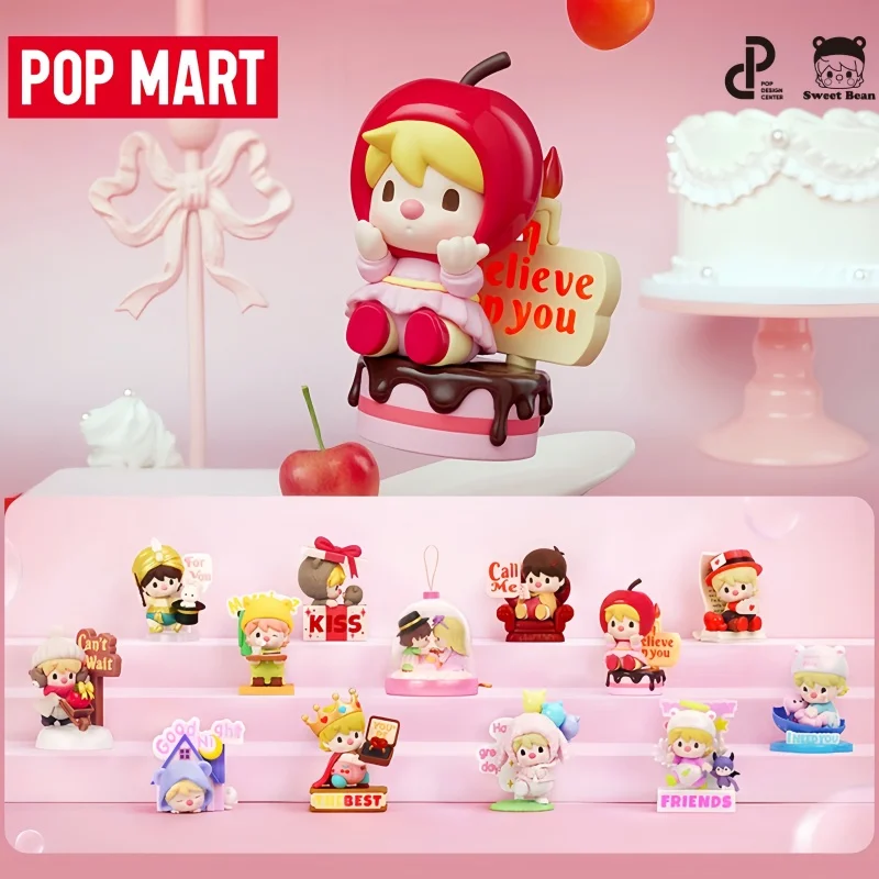 정품 팝마트 스윗빈즈 러브랭귀지 시리즈 블라인드 박스 발렌타인데이 선물 축제 수제 장식품 정교한 장난감