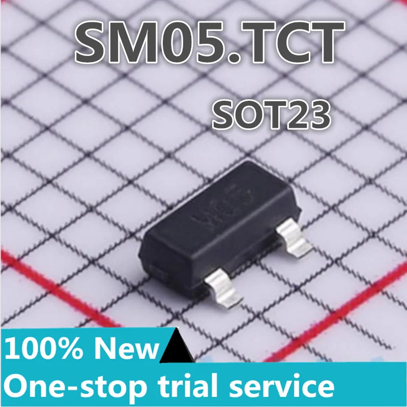 50-3000pcs SM15.TCT SM05.TCT SOT-23 SEMTECH Static and Surge Protection TVS/ESD New original genuine