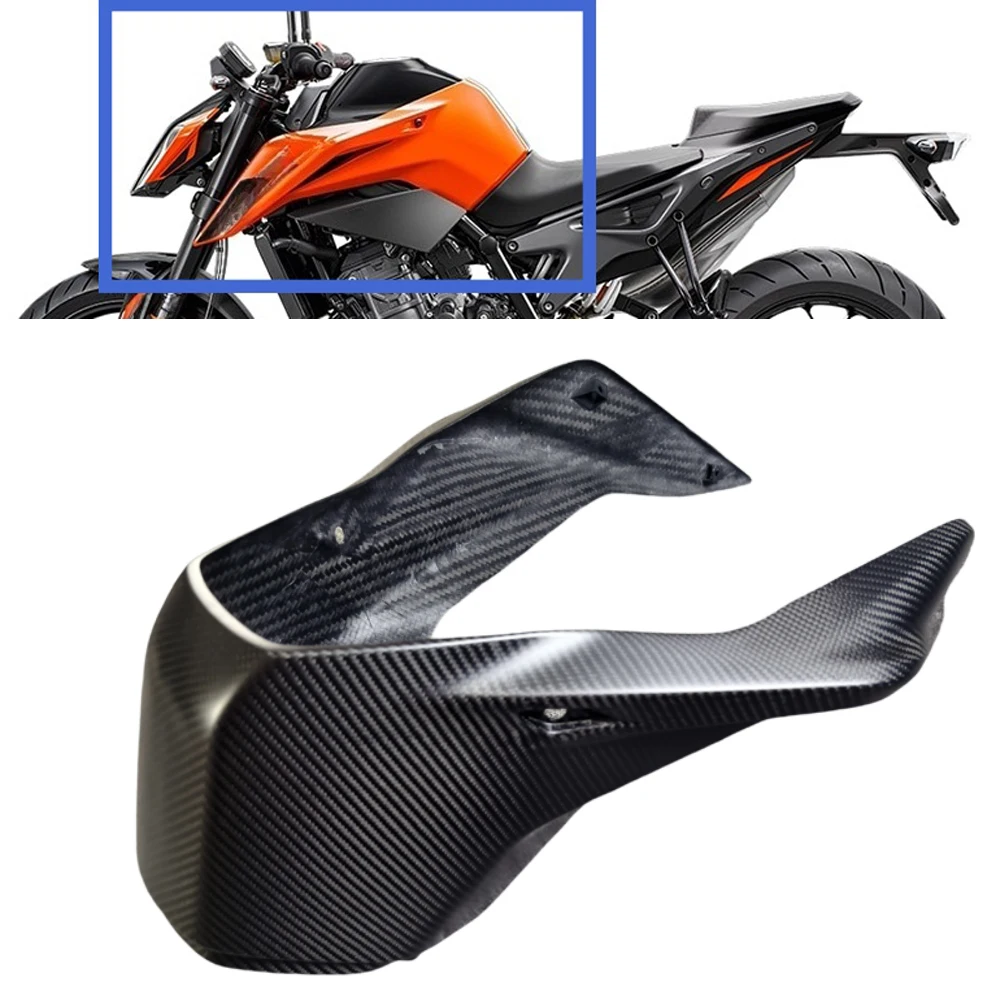 For KTM 790 890 Duke 2018-2023 2024 100% Carbon Fiber Motorcycle Front Fuel Tank Cover Panel Fairing Duke 790 890 accessories