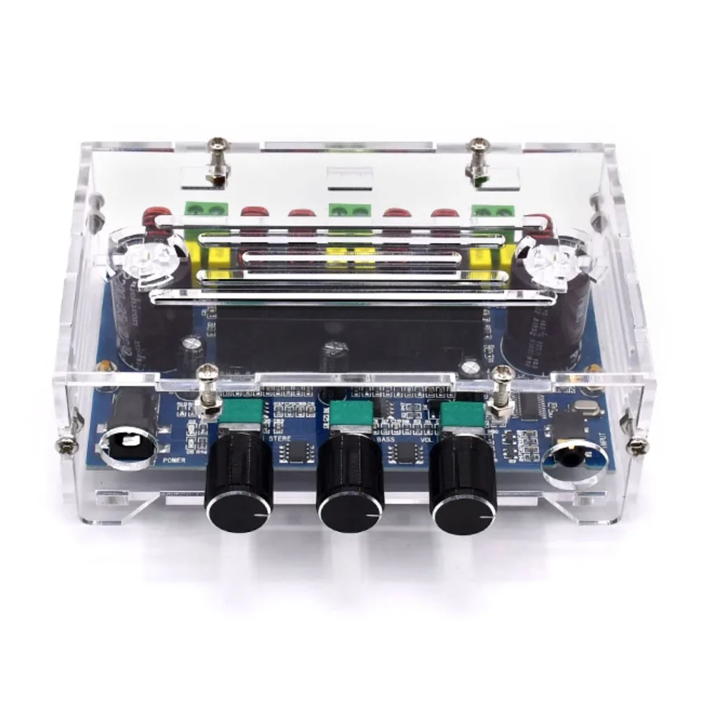 Bluetooth 5.0 2*80W+100W  TPA3116D2 Power Subwoofer Amplifier Board 2.1 Channel TPA3116 Audio Stereo