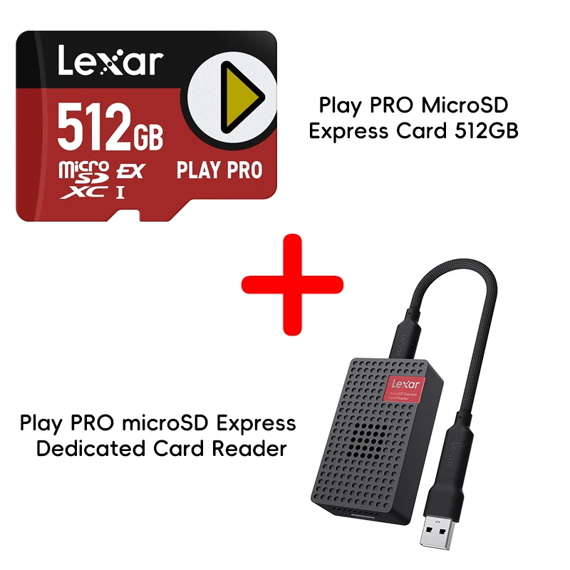 Lexar Play PRO microSD Expressカード 1TB/512GB/256GB 超高速 900MB
