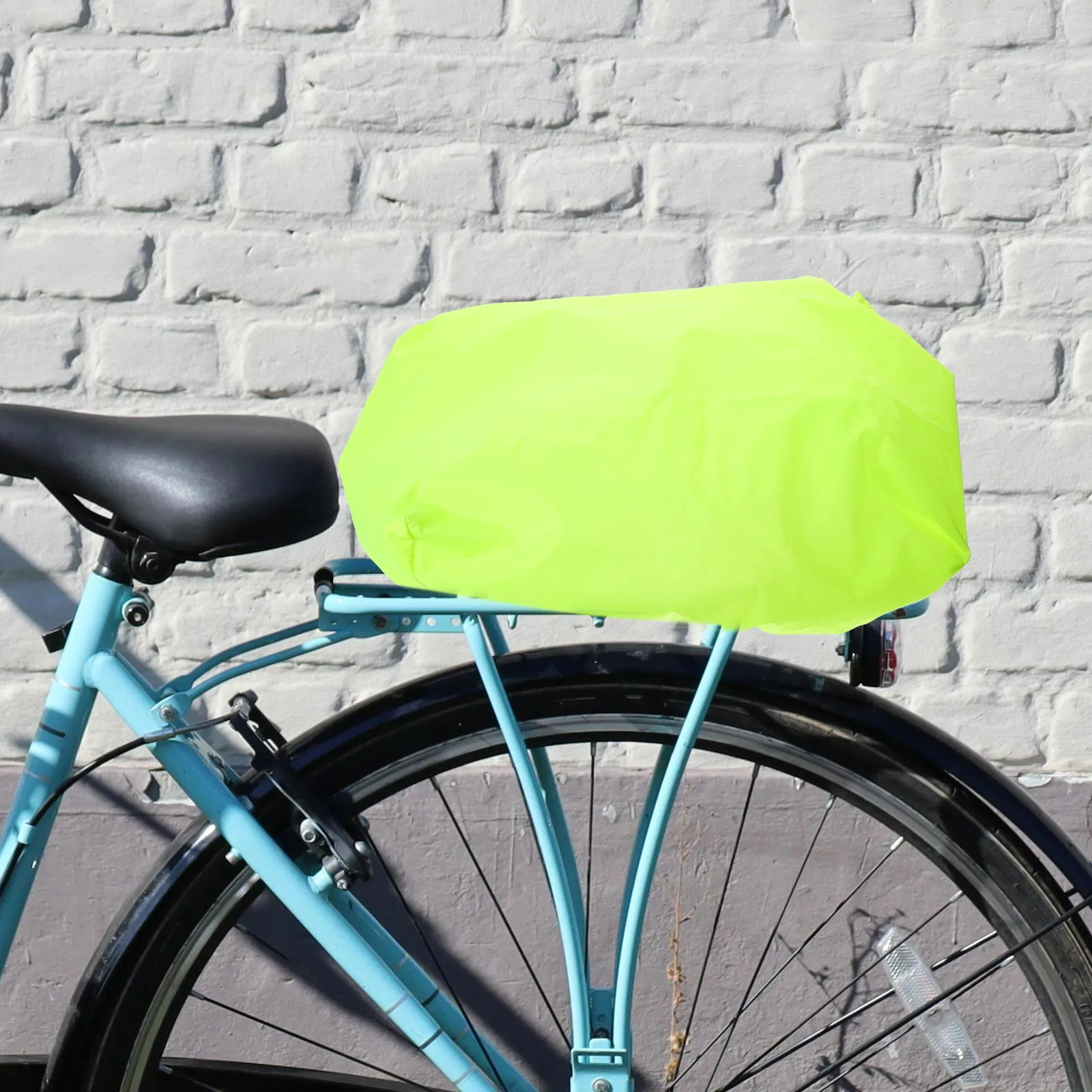 

Bicycle Rain Cover Waterproof Bike Bag Cover for Front Rear Saddle Pannier Dustproof Lightweight Cycling Accessories