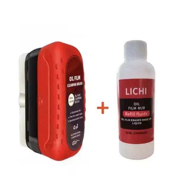 

2025 NEW Car Glass Oil Film Remover & Hydrophobic Coating Kit - Windshield Cleaning Tool for Auto Detailing For Home Use