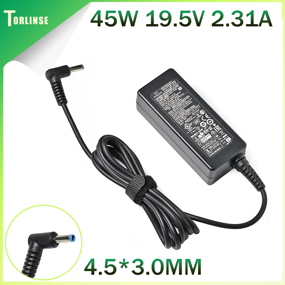 19.5V 2.31A 45W 4.5*3.0mm Laptop Charger Adapter For HP Stream X360 13 14 Pavilion 854054-001 741727-001 740015-001 740015-002