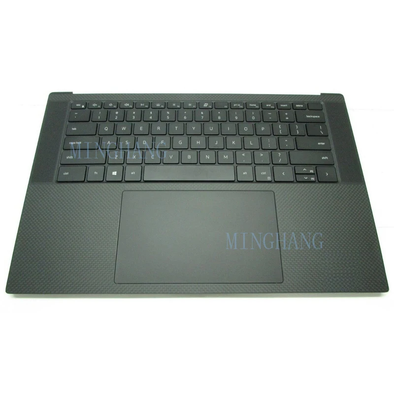 M   M   NEW OEM For Dell XPS 9500 9510 Precision 5550 5560 Palmrest W/US Keyboard 0DKFWH