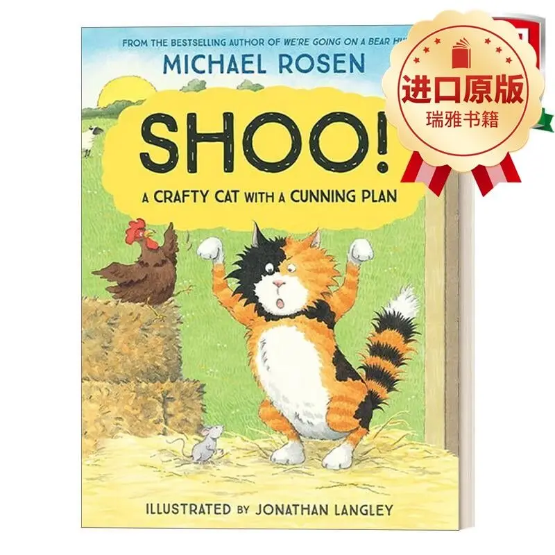 Shoo inglese originale! Pish farm troublemaker Michael Rosen libro illustrato più venduto