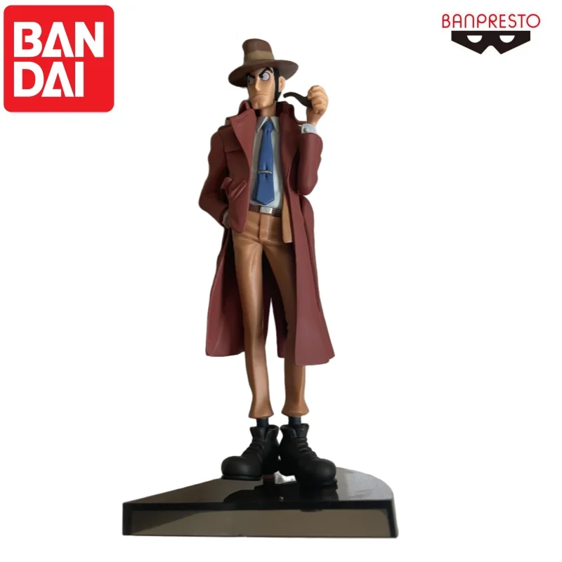 

Bandai Collectible Banpresto Zenigata Koichi Garage Statue Model Anime Characters Ornaments In Stock Model Doll Brand New Boxed