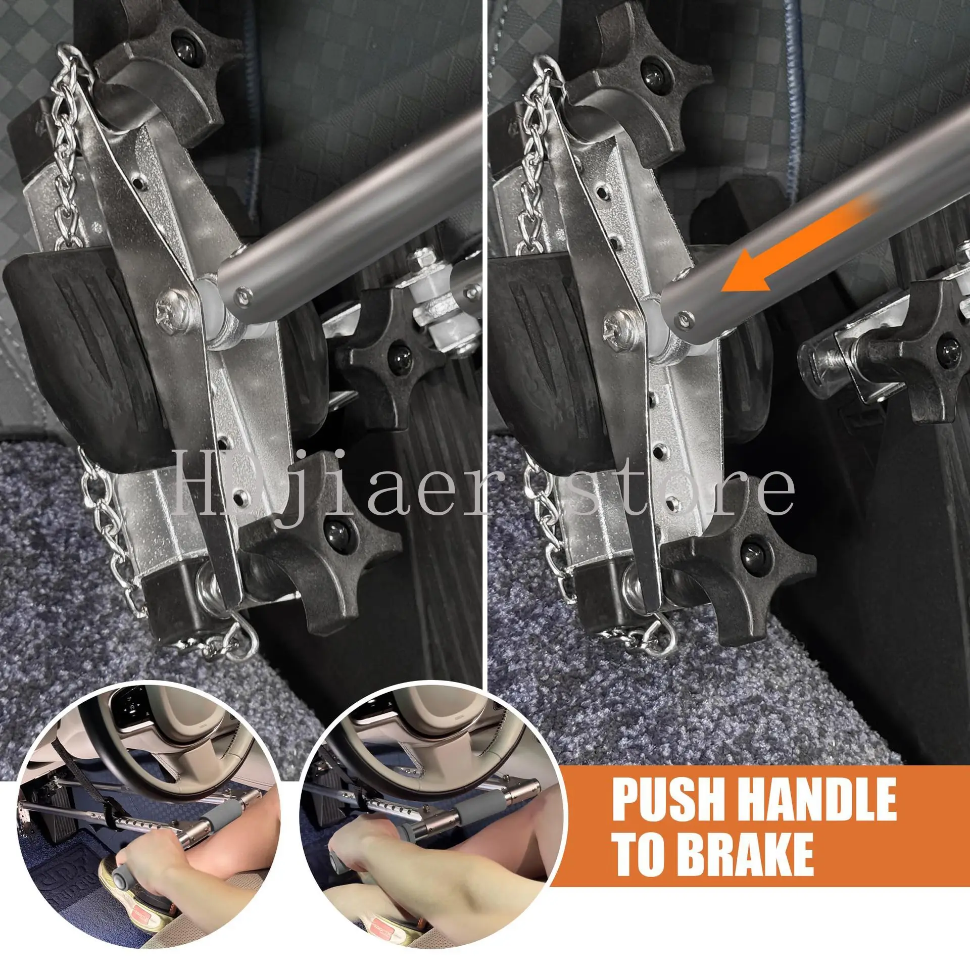 الأجهزة اليدوية للسيارات للسائقين المعوقين، مساعدة القيادة اليدوية المحمولة للسائقين المعاقين